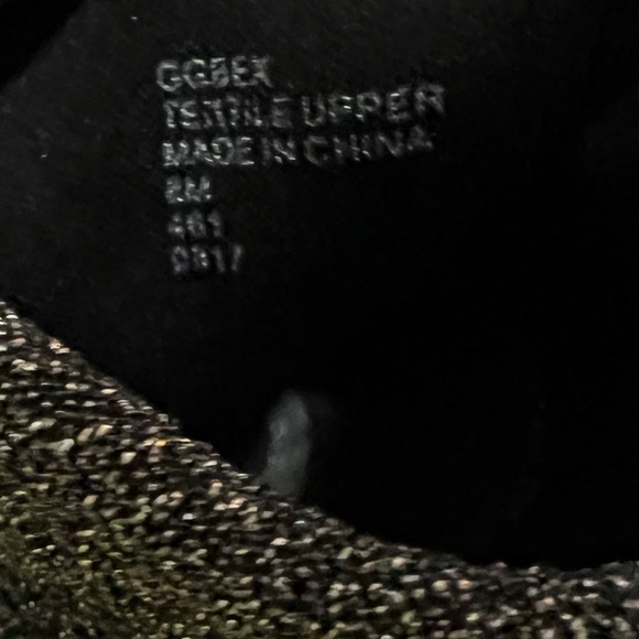 GUESS | Sparkle Sock Boot in Carbon (Black) with Silver Sparkle - Picture 15 of 16